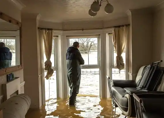 water damage restoration service Chrisman